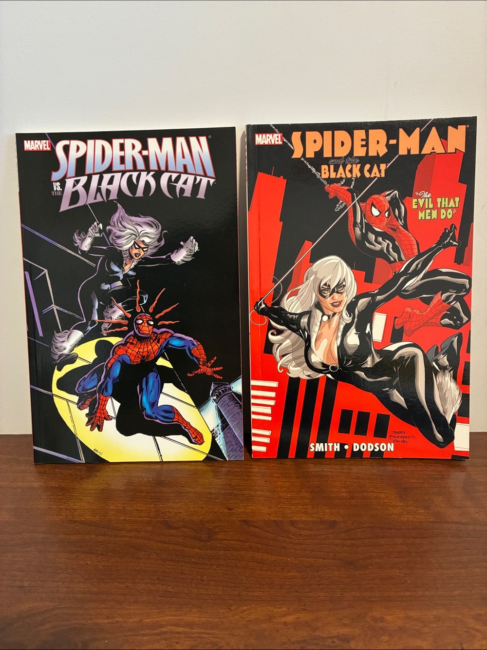 Marvel Black Cat Spider-Man Comic Graphic Novels, like new